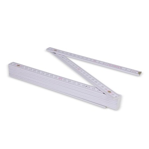 Règle pliante en bois 2m premium peinte 11