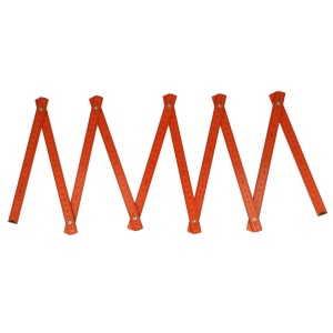 Règle pliante en bois 2m premium peinte 6