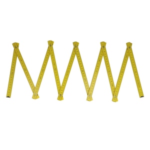 Règle pliante en bois 2m premium peinte 7