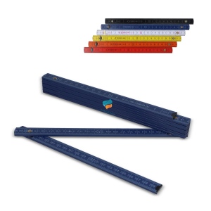 Règle pliante en bois 2m premium peinte
