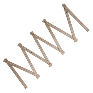 Règle pliante en bois 2m premium, naturel 5