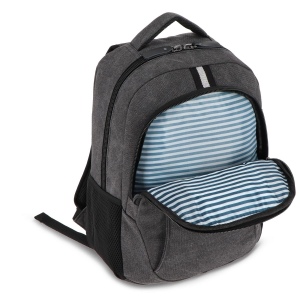 Sac à dos en toile de coton recyclé Harper 20
