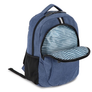 Sac à dos en toile de coton recyclé Harper 9