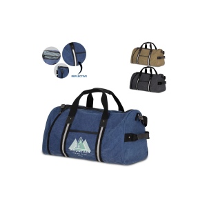 Sac de sport en toile de coton recyclée Harper