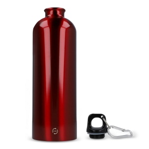Bouteille à simple paroi R-SS avec mousqueton 750ml 26