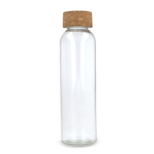 Bouteille en verre recyclé avec bouchon en liège 500ml 4
