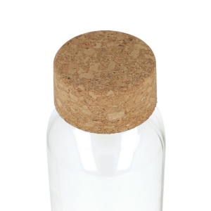 Bouteille en verre recyclé avec bouchon en liège 500ml 2