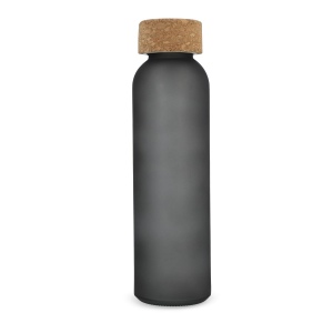 Bouteille en verre recyclé dépoli avec bouchon en liège 500ml 9