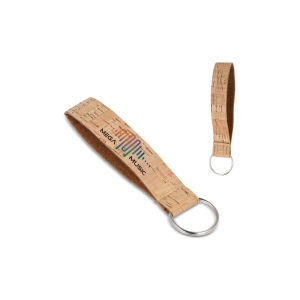 Bracelet en liège avec porte-clés