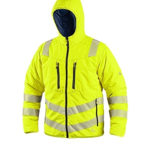 Veste de travail matelassée réversible Hiver haute visibilité Homme CXS 3