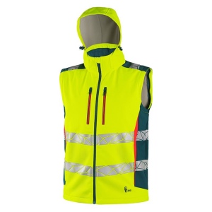 Veste de travail softshell 2 en 1 classique haute visibilité Homme CXS 3