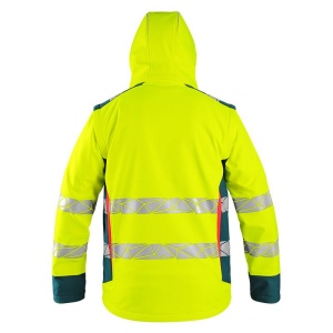 Veste de travail softshell 2 en 1 classique haute visibilité Homme CXS 8