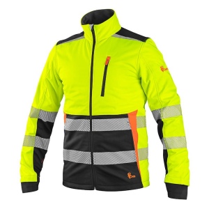 Veste de travail softshell classique haute visibilité Homme CXS 2
