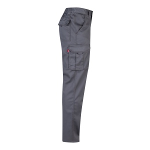 VL LUGH. Pantalon stretch, multipoches (240g/m²) en coton (46%), EME (38%) et polyester (16%) 39