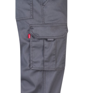 VL LUGH. Pantalon stretch, multipoches (240g/m²) en coton (46%), EME (38%) et polyester (16%) 40
