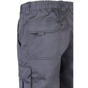VL LUGH. Pantalon stretch, multipoches (240g/m²) en coton (46%), EME (38%) et polyester (16%) 41