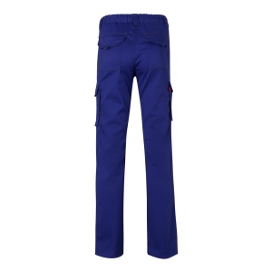 VL LUGH. Pantalon stretch, multipoches (240g/m²) en coton (46%), EME (38%) et polyester (16%) 42