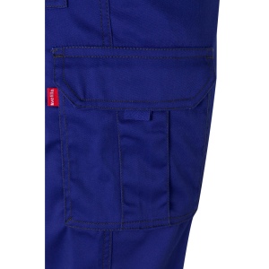 VL LUGH. Pantalon stretch, multipoches (240g/m²) en coton (46%), EME (38%) et polyester (16%) 45