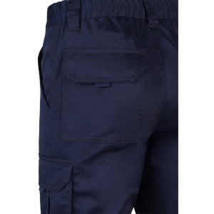 VL LUGH. Pantalon stretch, multipoches (240g/m²) en coton (46%), EME (38%) et polyester (16%) 51