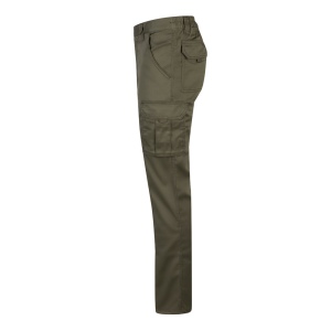 VL LUGH. Pantalon stretch, multipoches (240g/m²) en coton (46%), EME (38%) et polyester (16%) 53