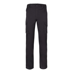 VL LUGH. Pantalon stretch, multipoches (240g/m²) en coton (46%), EME (38%) et polyester (16%) 2
