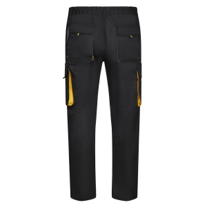 VL HYPNOS. Pantalon sergé, bicolore, multipoches (200g/m²), en coton (35%) et polyester (65%) 17