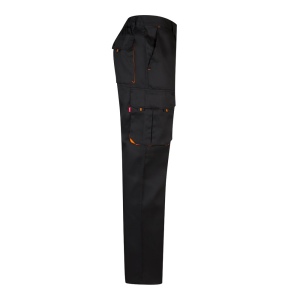 VL HYPNOS. Pantalon sergé, bicolore, multipoches (200g/m²), en coton (35%) et polyester (65%) 28