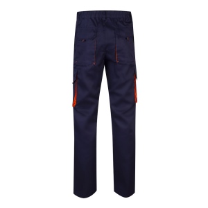 VL HYPNOS. Pantalon sergé, bicolore, multipoches (200g/m²), en coton (35%) et polyester (65%) 31