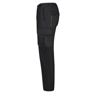 VL HYPNOS. Pantalon sergé, bicolore, multipoches (200g/m²), en coton (35%) et polyester (65%) 18