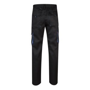 VL HYPNOS. Pantalon sergé, bicolore, multipoches (200g/m²), en coton (35%) et polyester (65%) 41