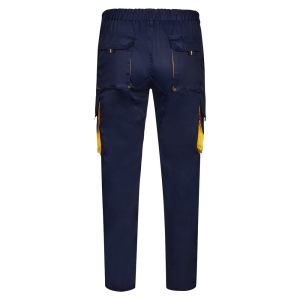 VL HYPNOS. Pantalon sergé, bicolore, multipoches (200g/m²), en coton (35%) et polyester (65%) 20