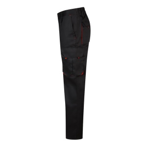 VL HYPNOS. Pantalon sergé, bicolore, multipoches (200g/m²), en coton (35%) et polyester (65%) 57