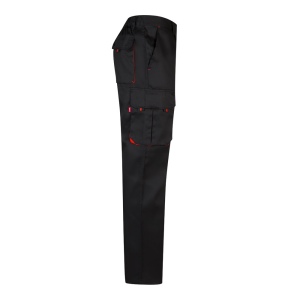 VL HYPNOS. Pantalon sergé, bicolore, multipoches (200g/m²), en coton (35%) et polyester (65%) 58