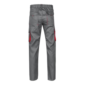 VL HYPNOS. Pantalon sergé, bicolore, multipoches (200g/m²), en coton (35%) et polyester (65%) 66