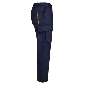 VL HYPNOS. Pantalon sergé, bicolore, multipoches (200g/m²), en coton (35%) et polyester (65%) 22