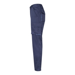 VL HYPNOS. Pantalon sergé, bicolore, multipoches (200g/m²), en coton (35%) et polyester (65%) 76