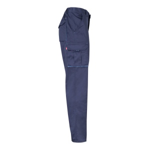 VL HYPNOS. Pantalon sergé, bicolore, multipoches (200g/m²), en coton (35%) et polyester (65%) 77