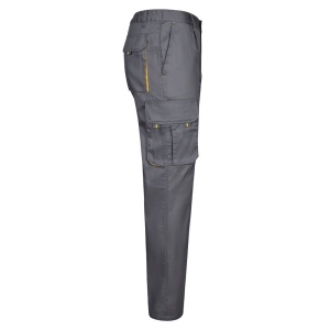 VL HYPNOS. Pantalon sergé, bicolore, multipoches (200g/m²), en coton (35%) et polyester (65%) 25