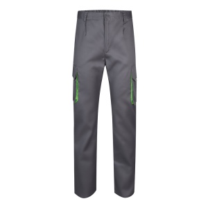 VL HYPNOS. Pantalon sergé, bicolore, multipoches (200g/m²), en coton (35%) et polyester (65%) 16