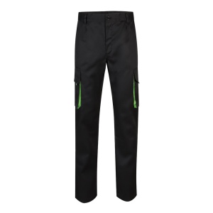 VL HYPNOS. Pantalon sergé, bicolore, multipoches (200g/m²), en coton (35%) et polyester (65%) 14