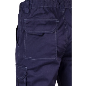 VL PAN. Pantalon stretch, multipoches (290g/m²), en coton (46%), EME (38%) et polyester (16%) 18