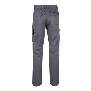 VL PAN. Pantalon stretch, multipoches (290g/m²), en coton (46%), EME (38%) et polyester (16%) 24