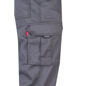 VL PAN. Pantalon stretch, multipoches (290g/m²), en coton (46%), EME (38%) et polyester (16%) 27