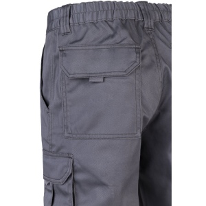 VL PAN. Pantalon stretch, multipoches (290g/m²), en coton (46%), EME (38%) et polyester (16%) 28