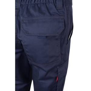 VL PAN. Pantalon stretch, multipoches (290g/m²), en coton (46%), EME (38%) et polyester (16%) 33