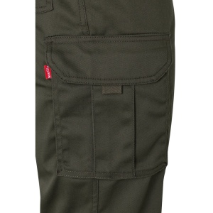 VL PAN. Pantalon stretch, multipoches (290g/m²), en coton (46%), EME (38%) et polyester (16%) 37