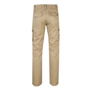 VL PAN. Pantalon stretch, multipoches (290g/m²), en coton (46%), EME (38%) et polyester (16%) 39
