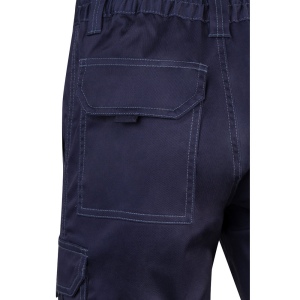 VL HEBE. Bermuda stretch, multipoches (240g/m²), en coton (46%), EME (38%) et polyester (16%) 17