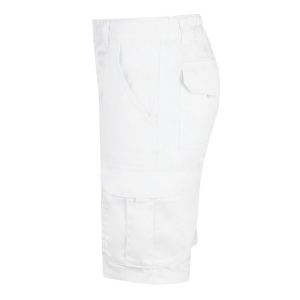 VL HEBE. Bermuda stretch, multipoches (240g/m²), en coton (46%), EME (38%) et polyester (16%) 19