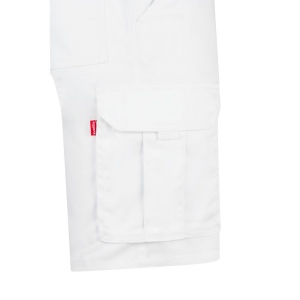VL HEBE. Bermuda stretch, multipoches (240g/m²), en coton (46%), EME (38%) et polyester (16%) 21